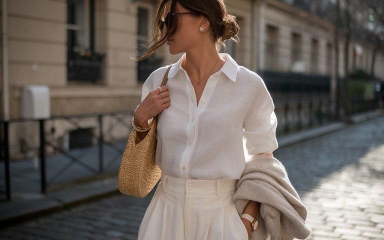 5 Old Money White Outfit Ideas for Spring