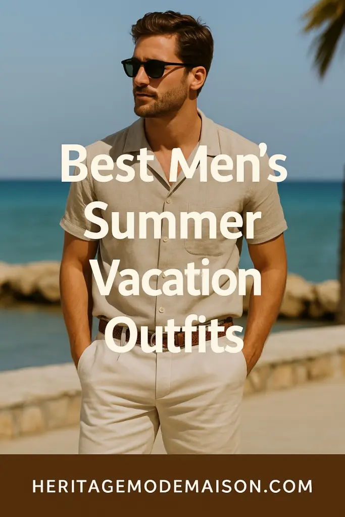 best men's vacation outfit