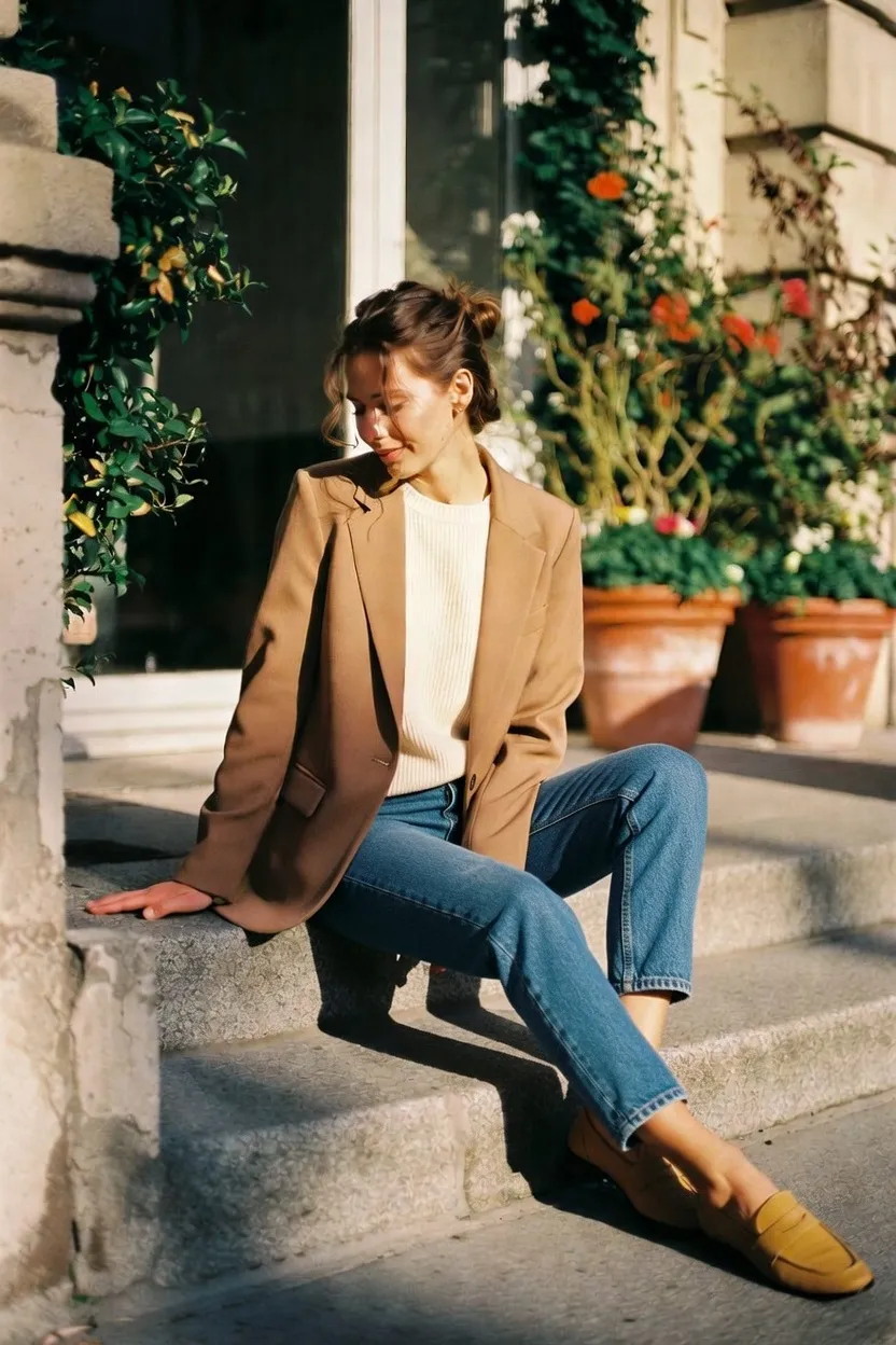 The Secret to Looking Elegant in Everyday Clothes
