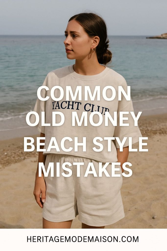 old money beach style mistakes