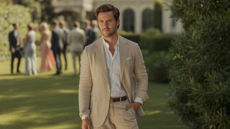 Summer Suits for Men: What to Wear as a Wedding Guest Without Overheating