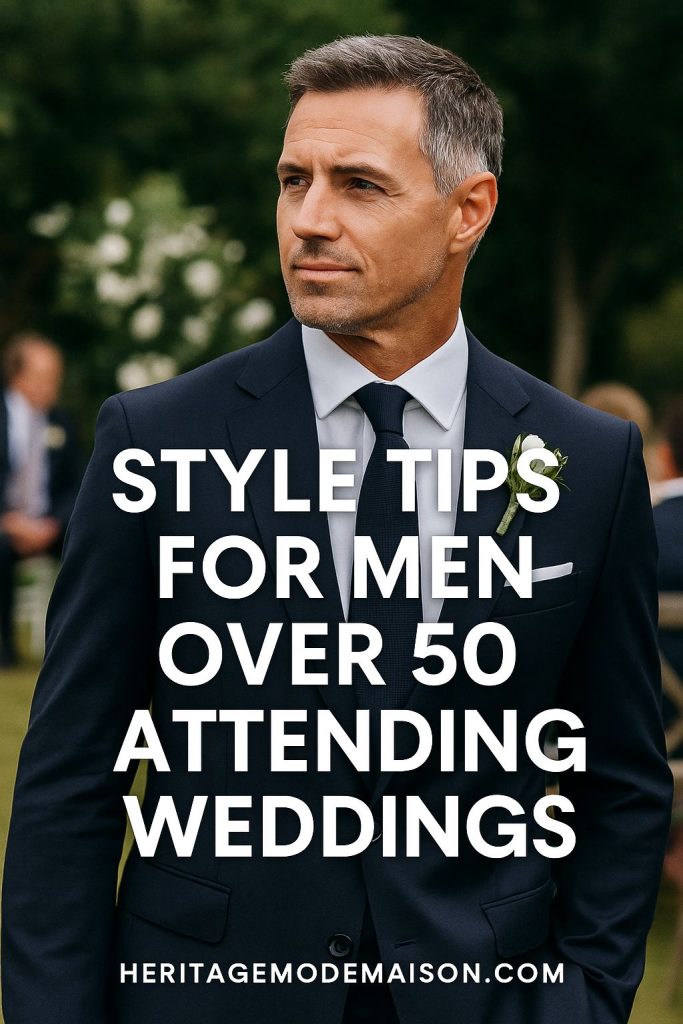 wedding guest attire for men over 50