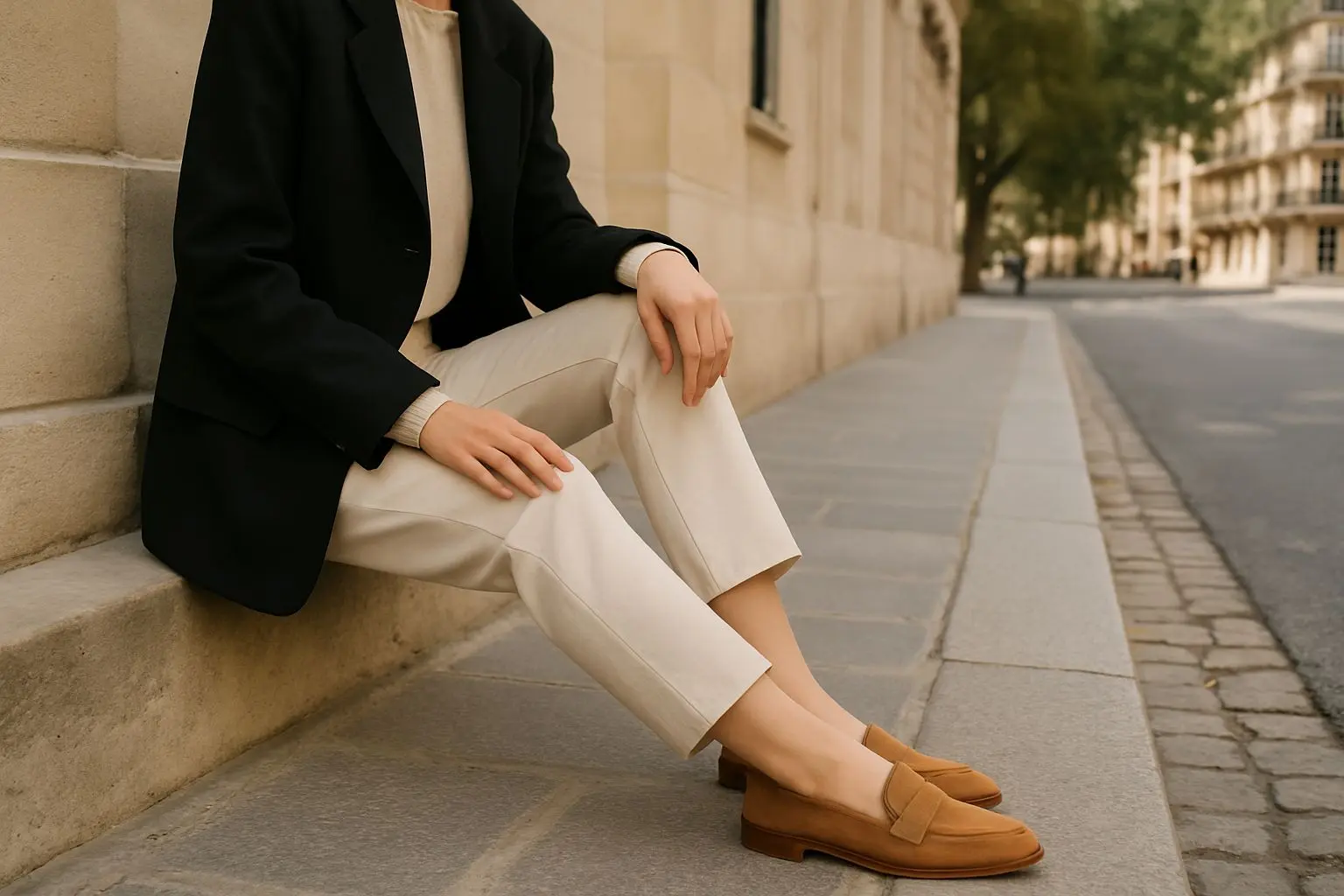 old money suede loafers