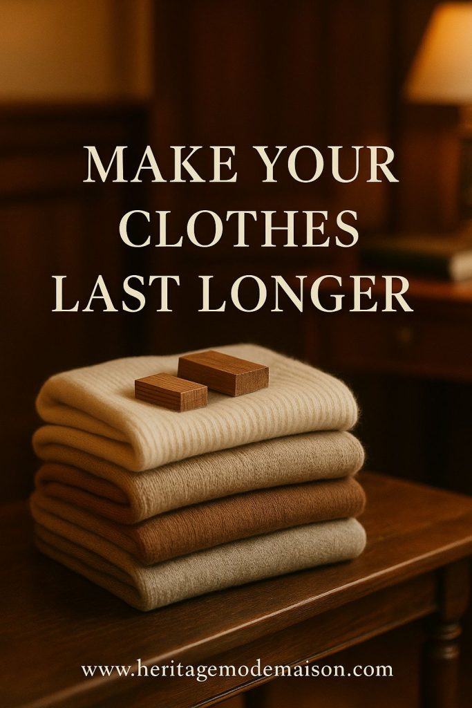 how to make clothes last longer