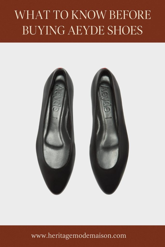 Aeyde shoes review