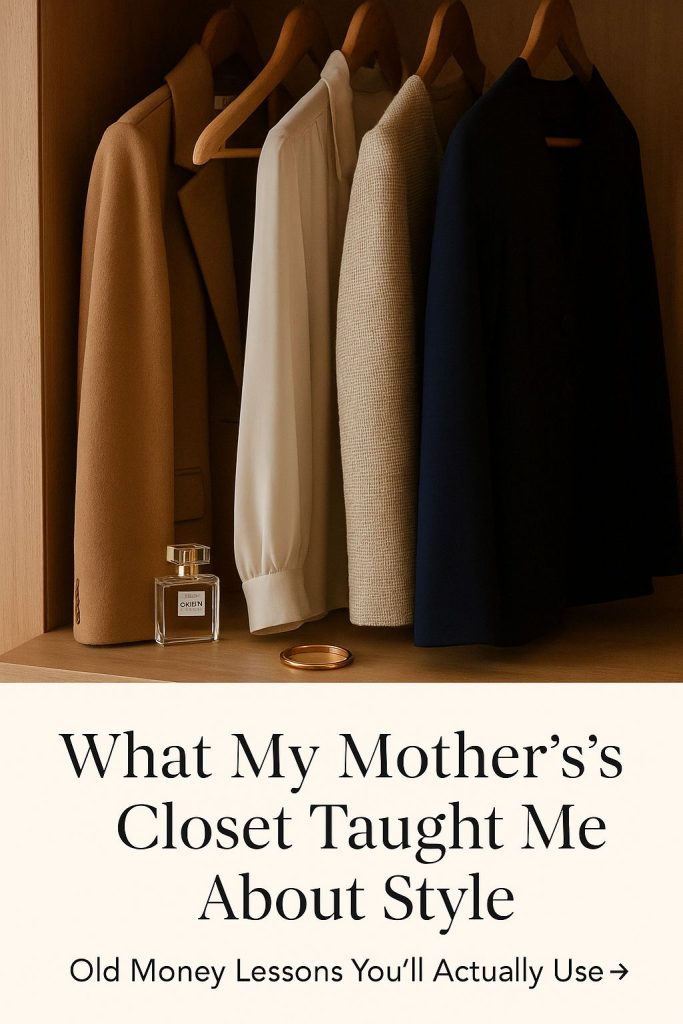 old money style lessons