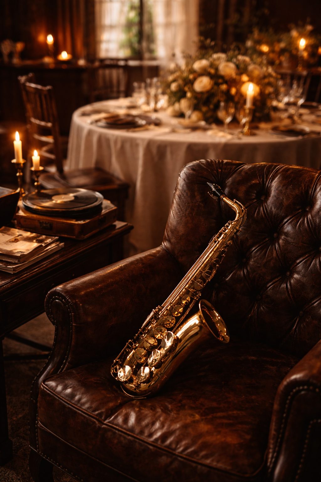 Live music setting with warm lighting creating atmosphere, a relaxed take on 2026 wedding trends