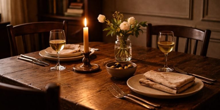 Elegant Table Setting For Two Made Simple And Beautiful