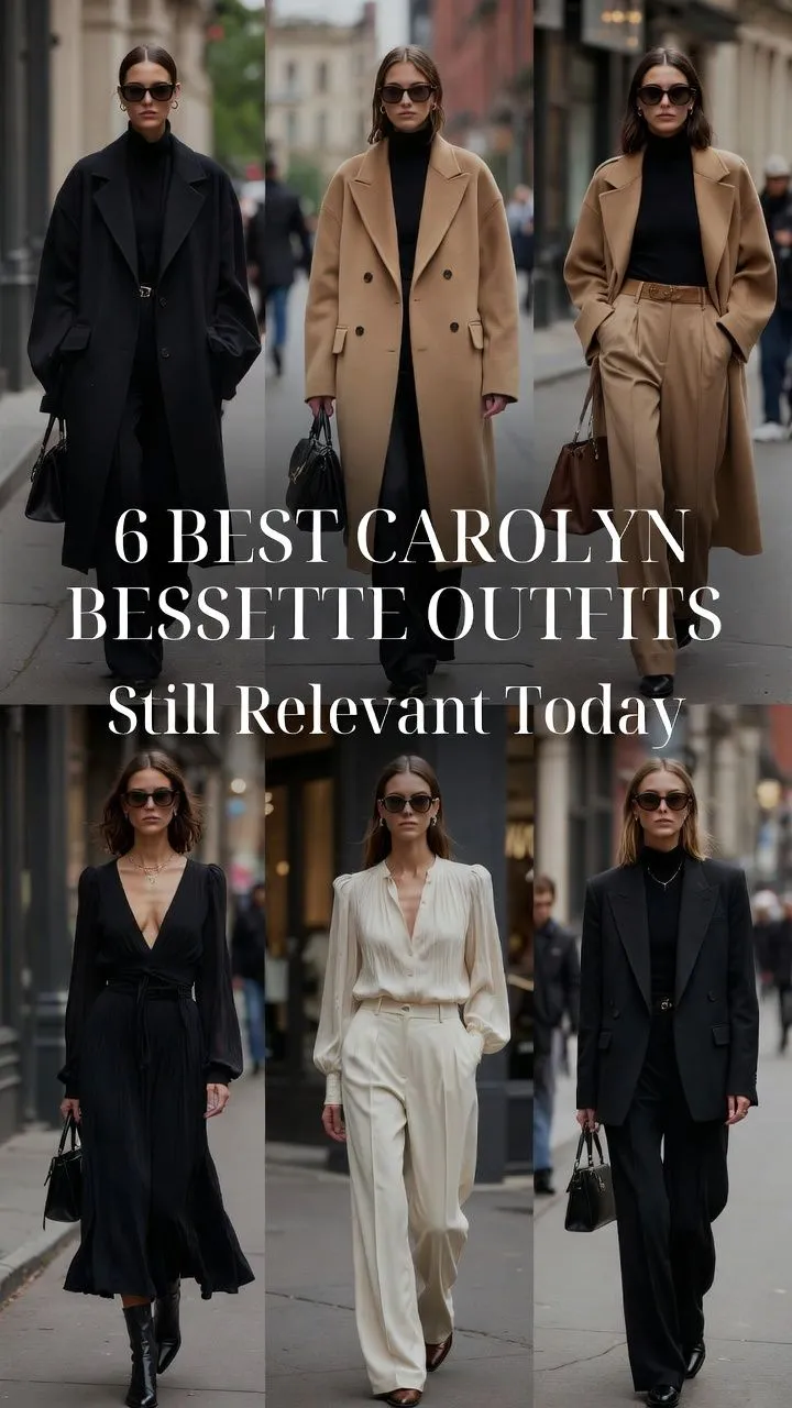 carolyn bessette style outfits