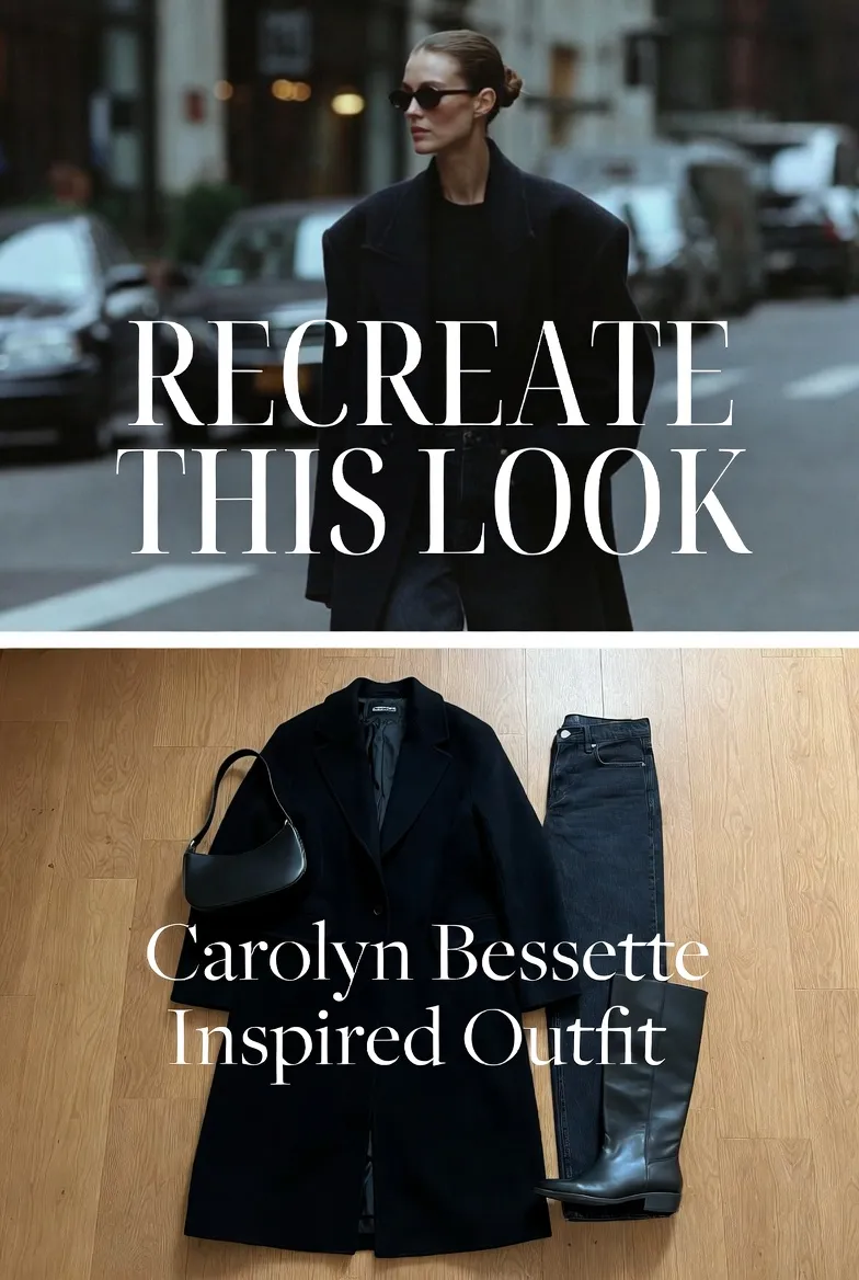 carolyn bessette style outfit idea