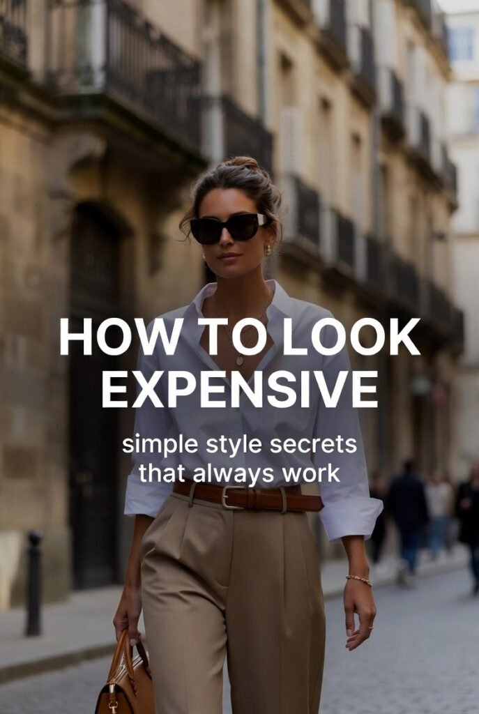 how to look expensive