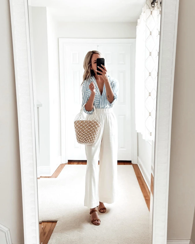 Coastal Linen & Stripes