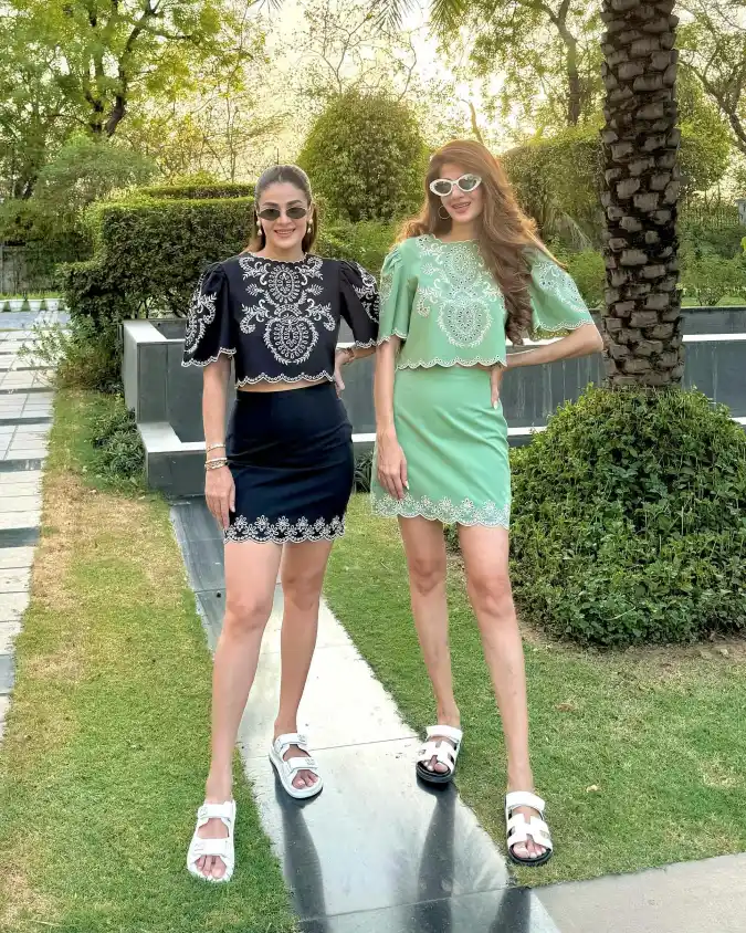 Matching Embroidered Co-ord Sets
