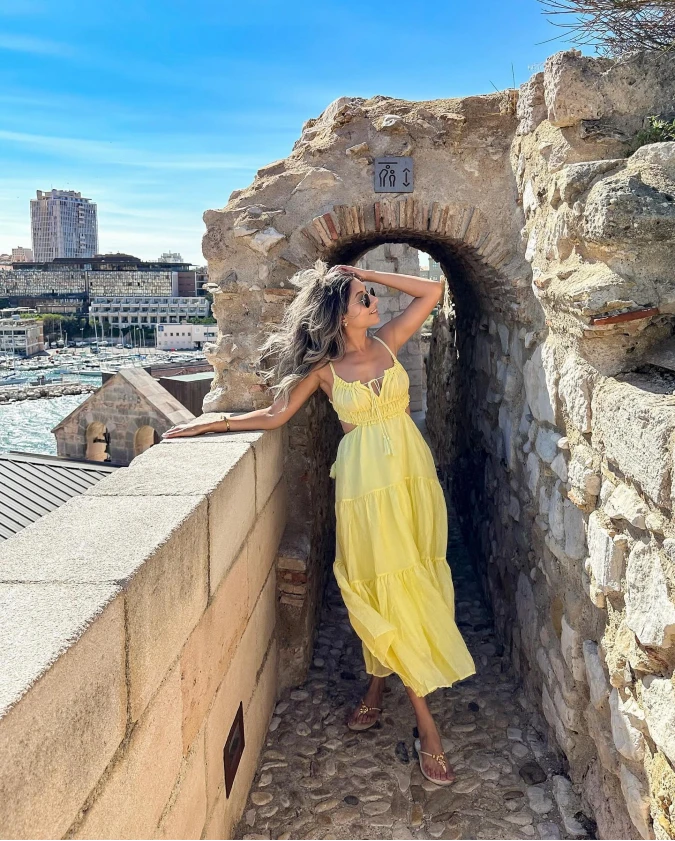 The Sun-Drenched Yellow Maxi
