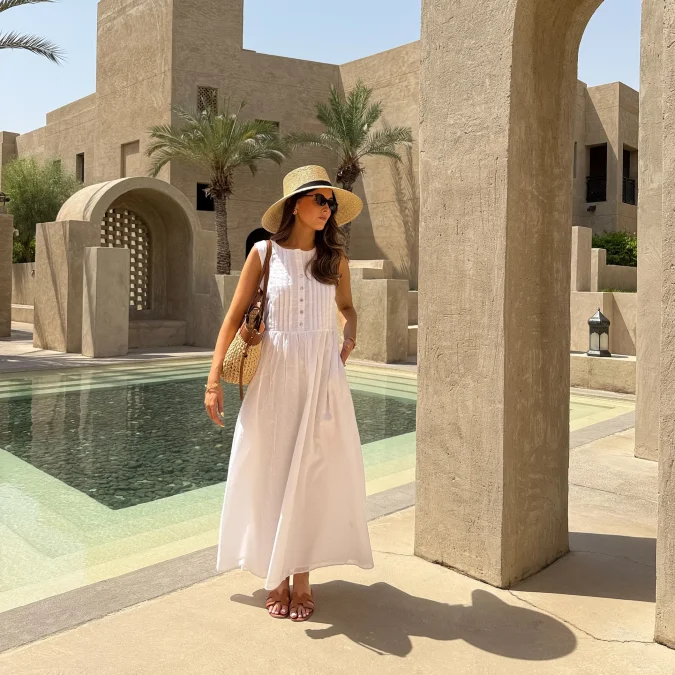 The Timeless Linen Maxi