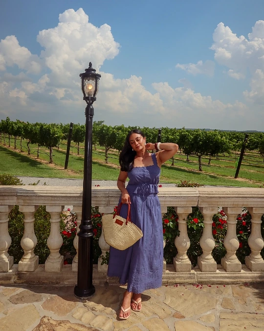 Monochromatic Blue Maxi Set