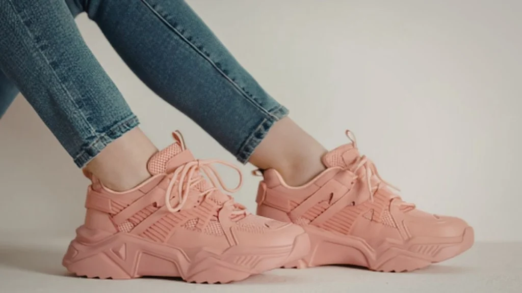 Clinging to Chunky Platform Sneakers