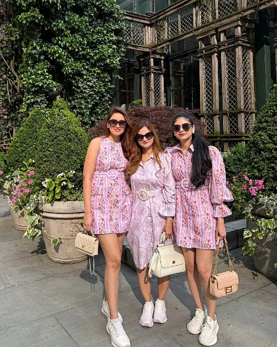 Pastel Pink Floral Mini and Shirt Dresses