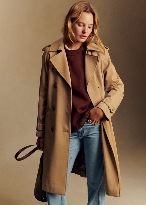 Scott Trench Coat (Camel)