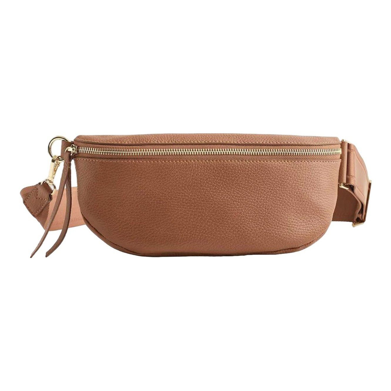 Italian Pebbled Leather Sling Bag (Quinn Sling Bag)