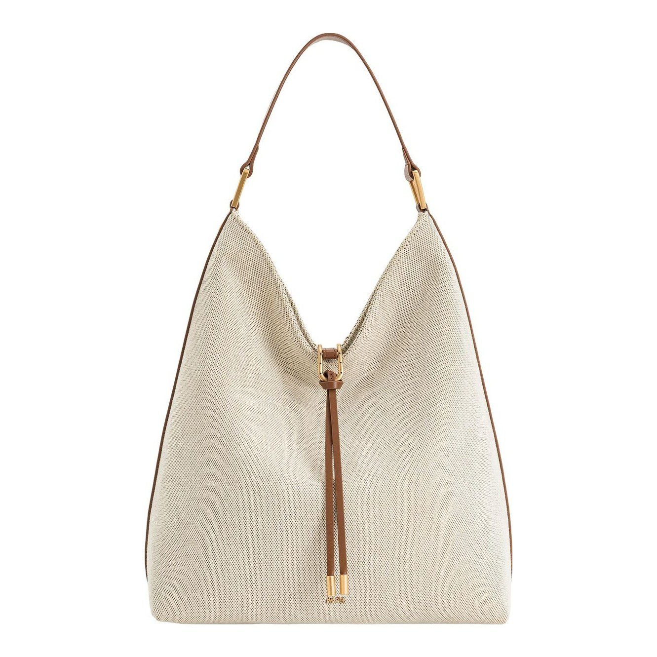 Aria Shoulder Bag - Brown Canvas