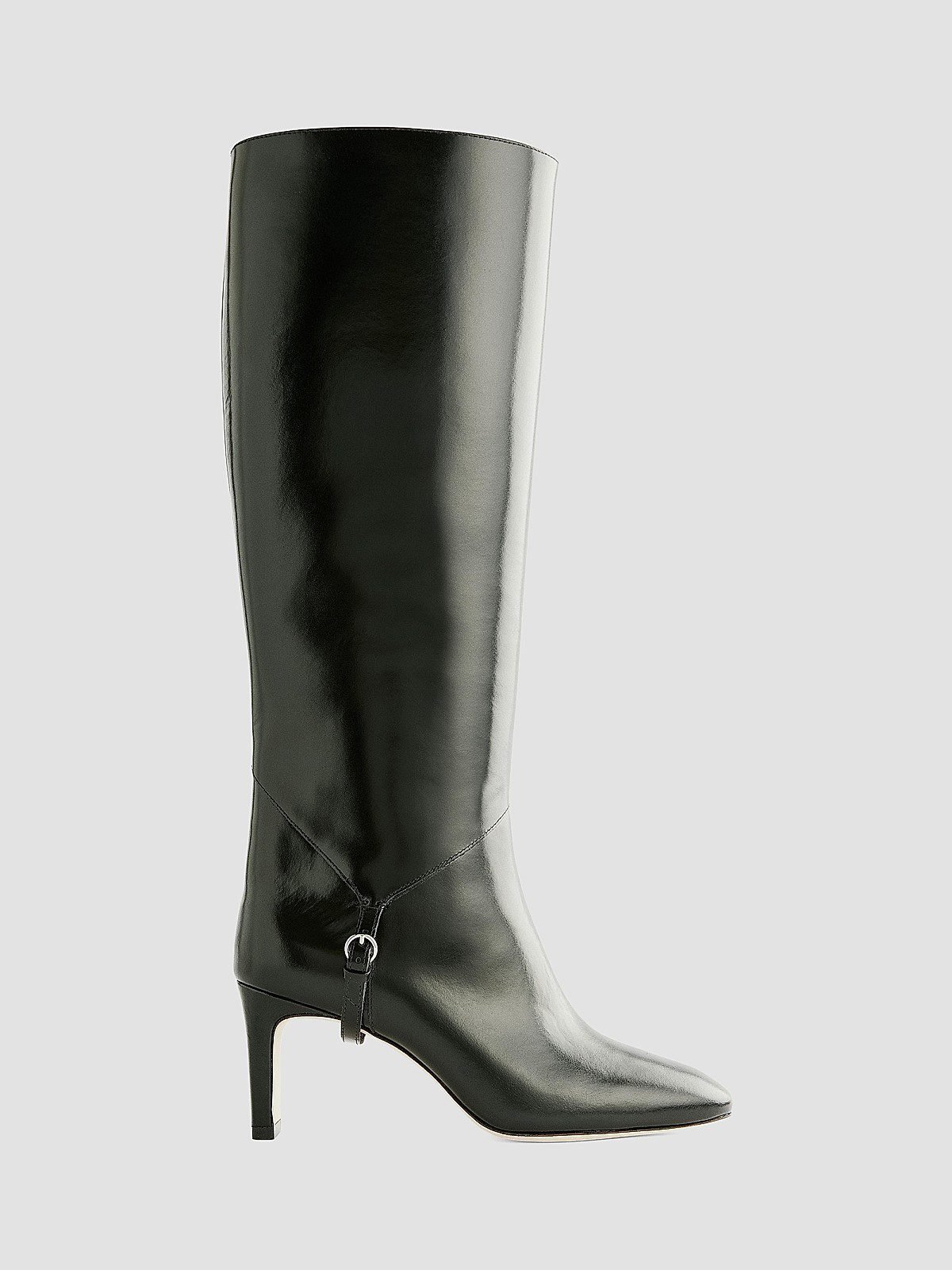 Gaelle 75mm Leather Knee High Boots