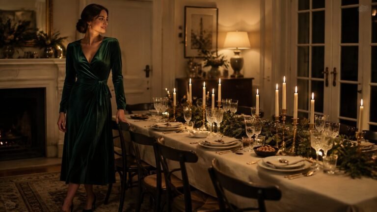 29 Christmas Dinner Outfits That Look Polished in Photos