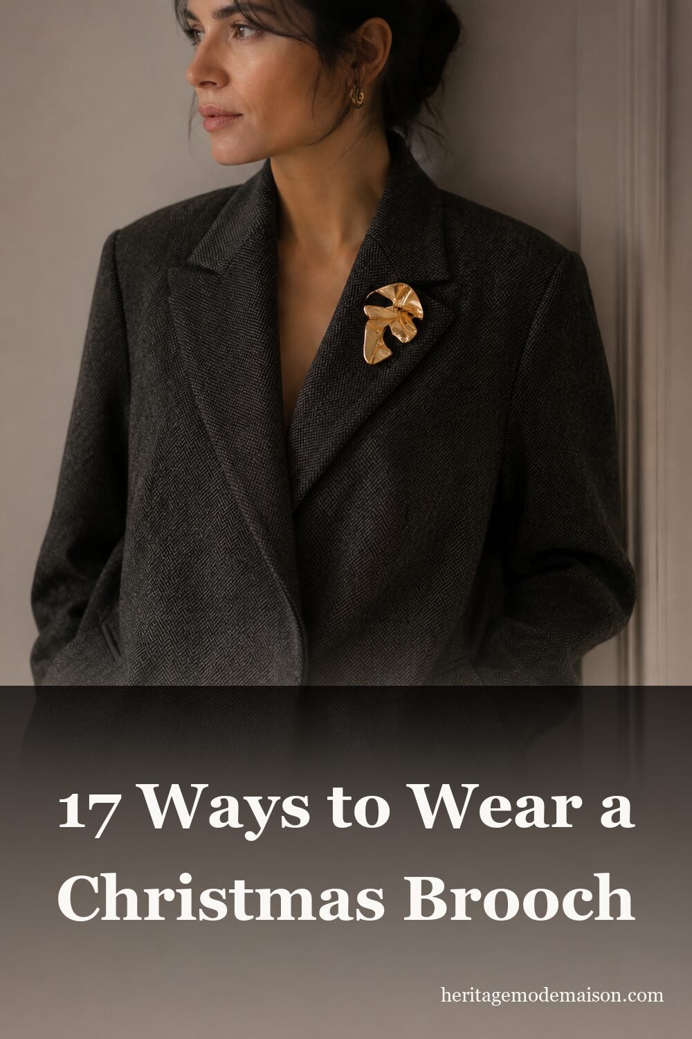 17 Ways to Wear a Christmas Brooch