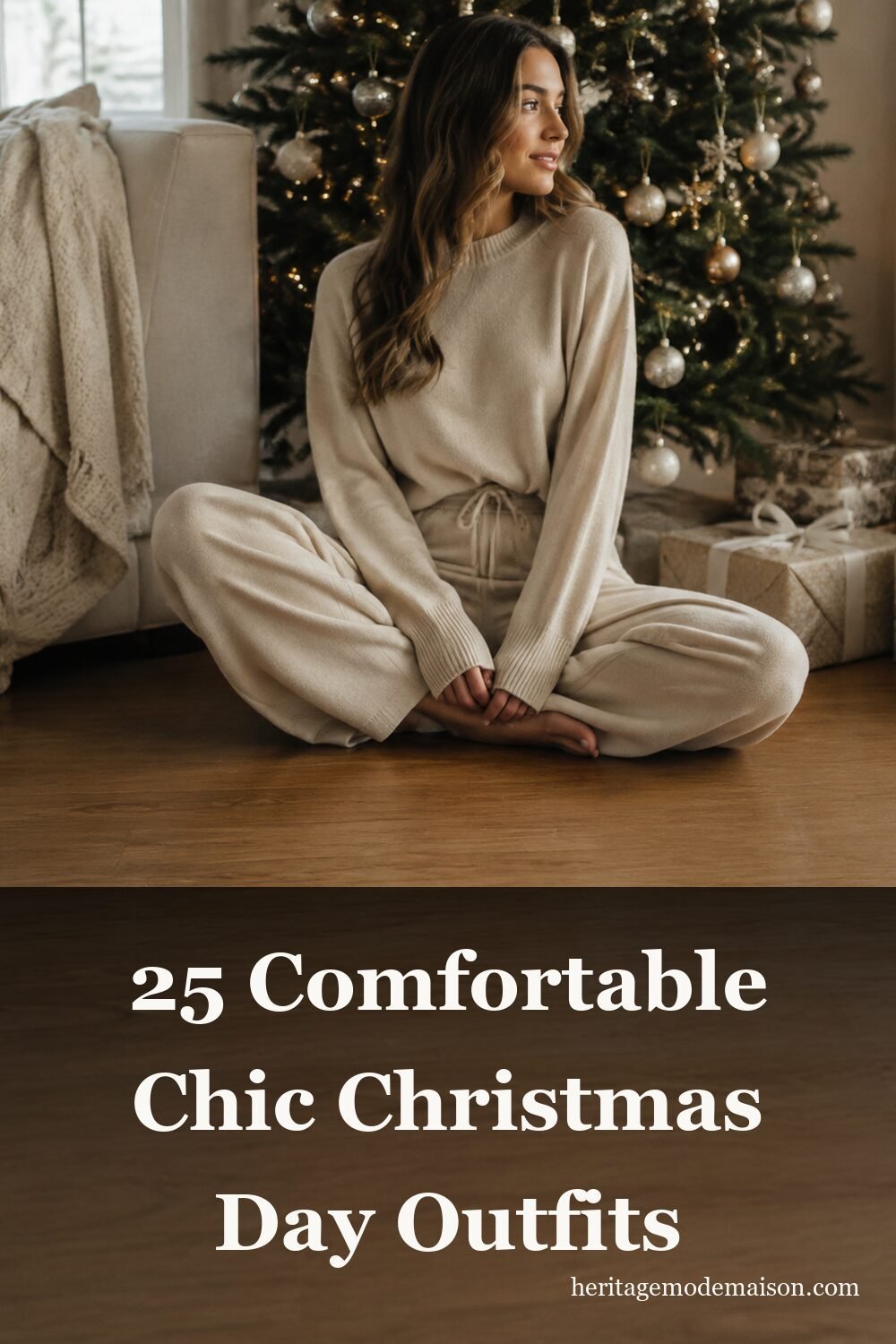 25 Comfortable Chic Christmas Day Outfits