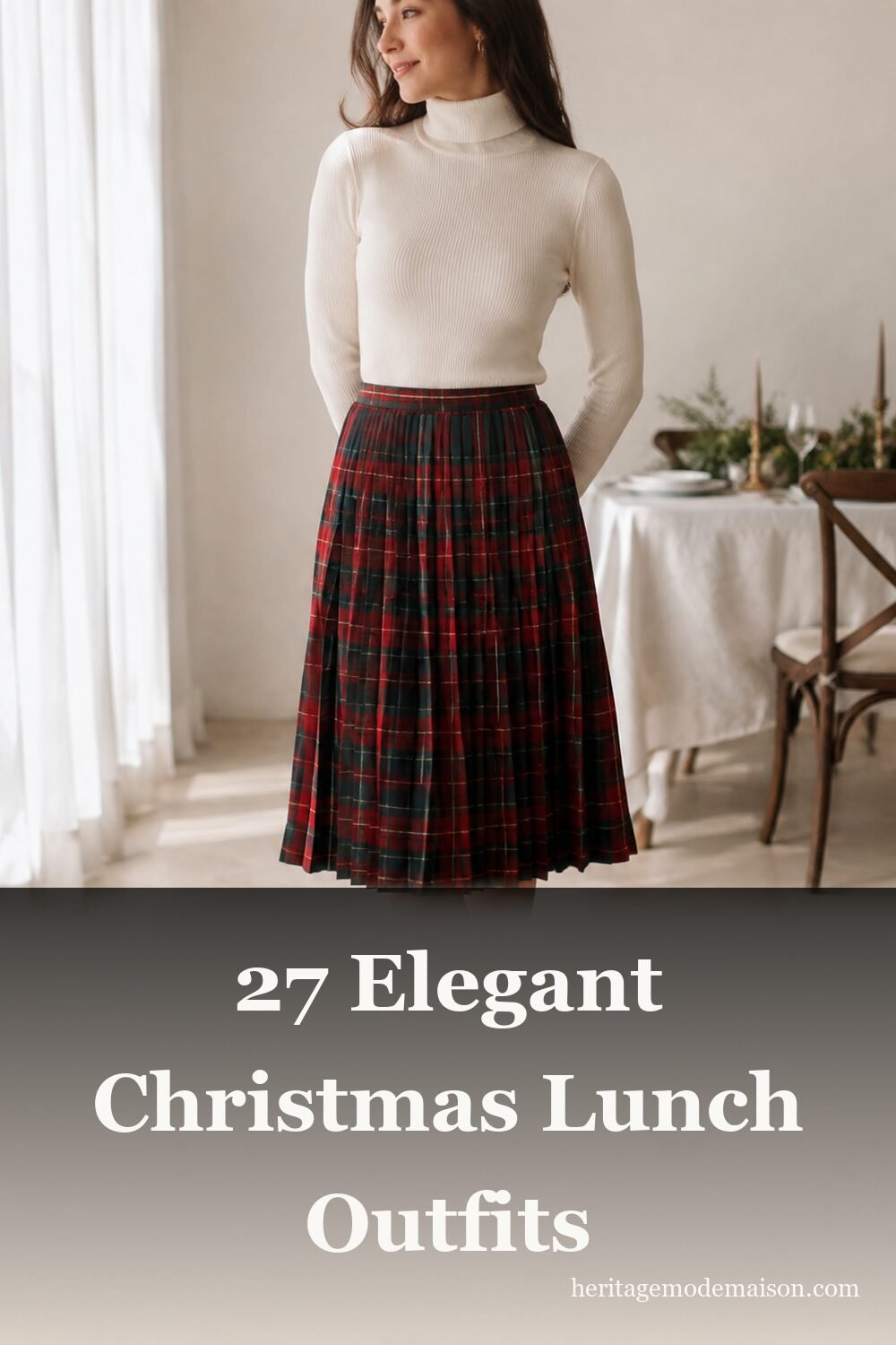 27 Elegant Christmas Lunch Outfits