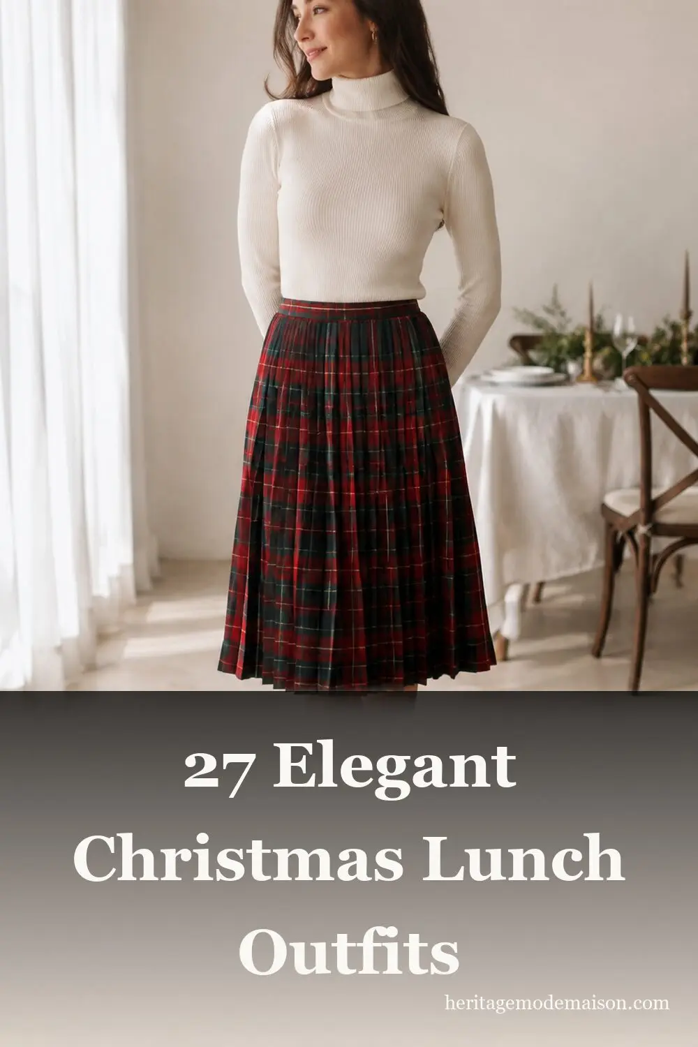 27 Elegant Christmas Lunch Outfits