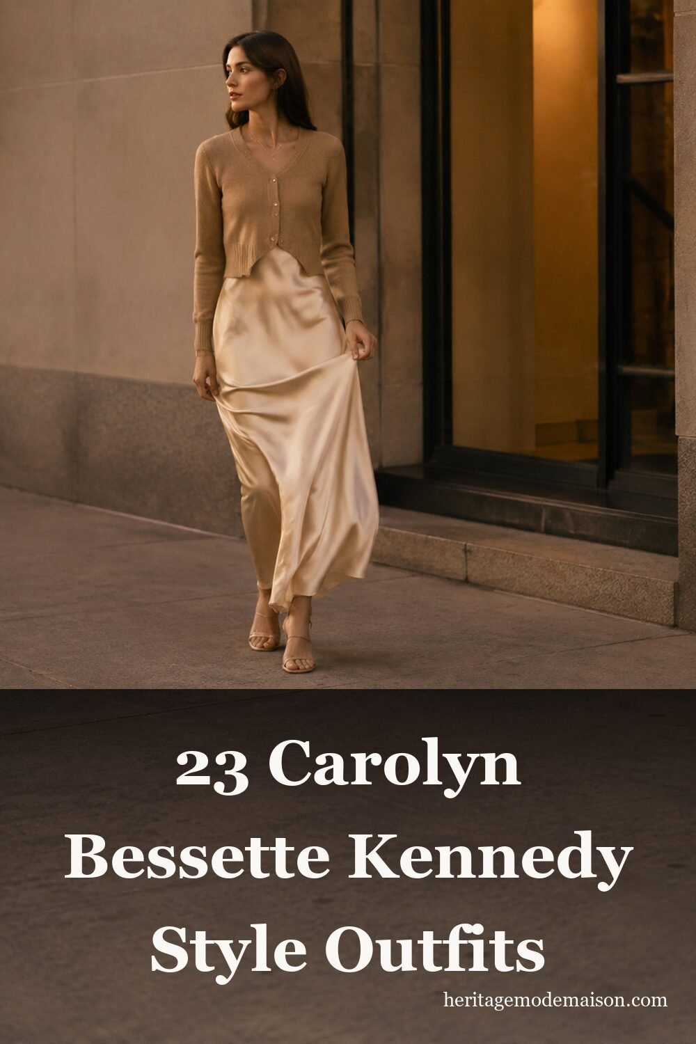 23 Carolyn Bessette Kennedy Style Outfits