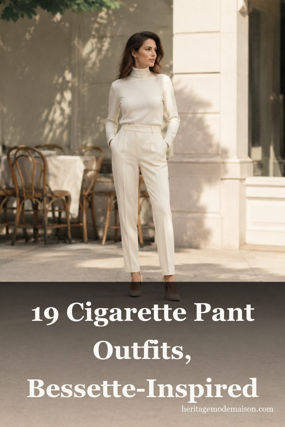 19 Cigarette Pant Outfits, Bessette-Inspired