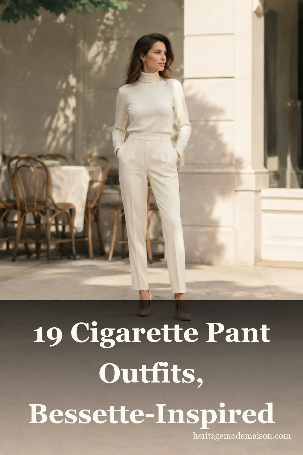 19 Cigarette Pant Outfits, Bessette-Inspired