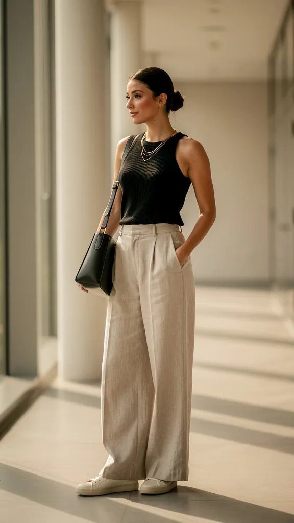 2. The Elevated Athleisure Combo That's Actually Lecture Hall Appropriate