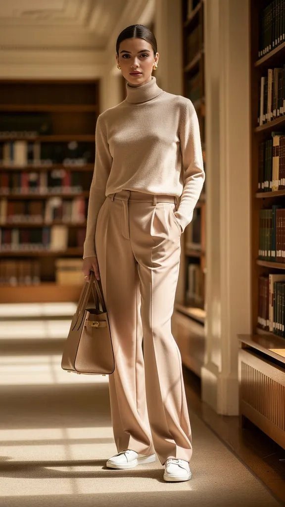 4. The Monochrome Magic Look That Takes Zero Effort