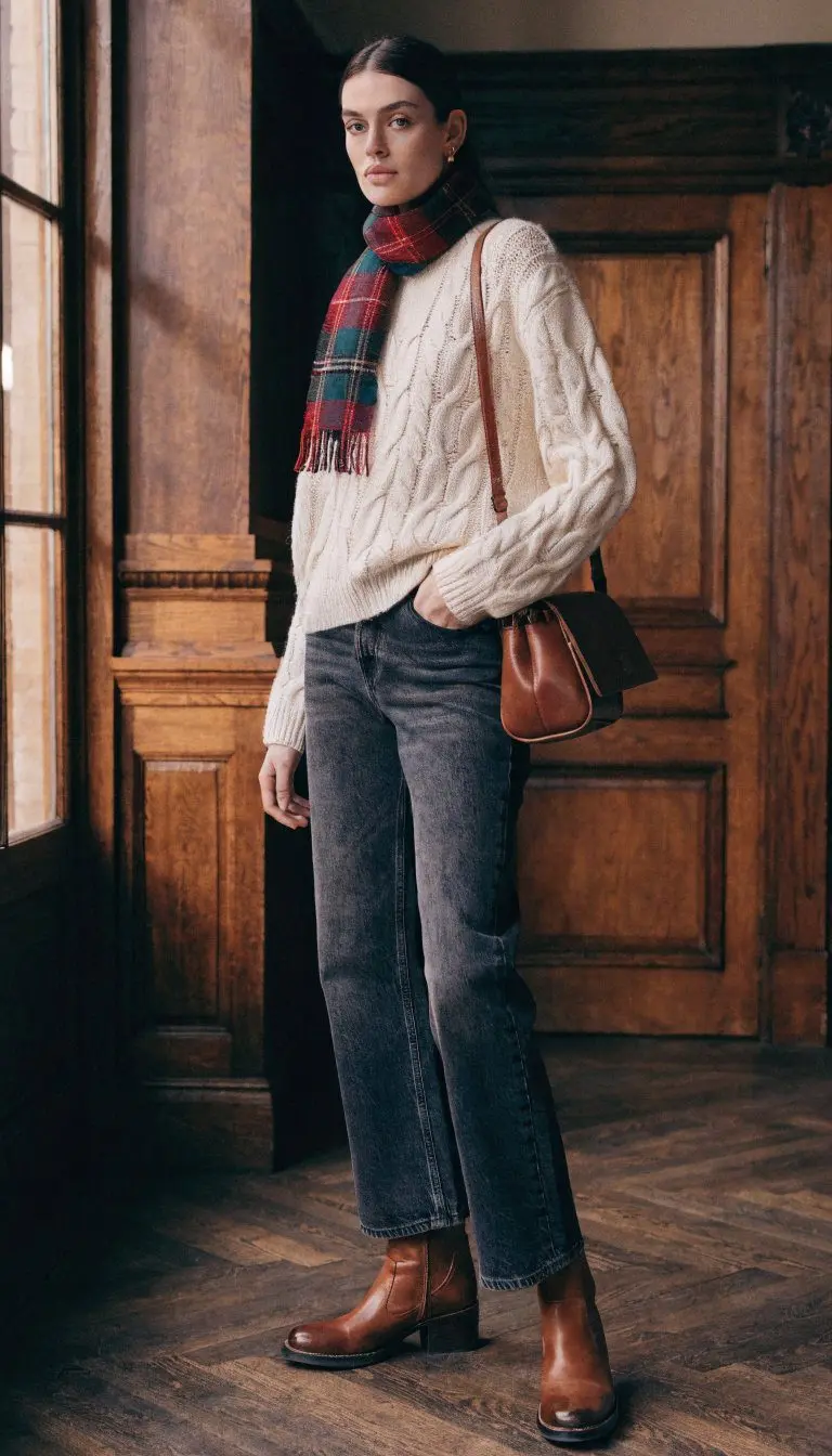 9. The Tartan Scarf Subtle Nod