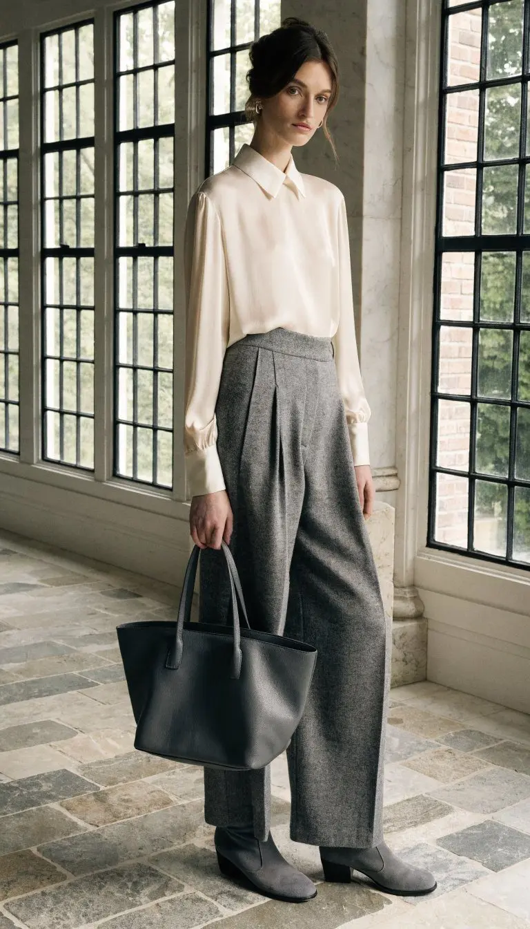 9. The Gray Flannel Sophistication You Didn't Know You Needed