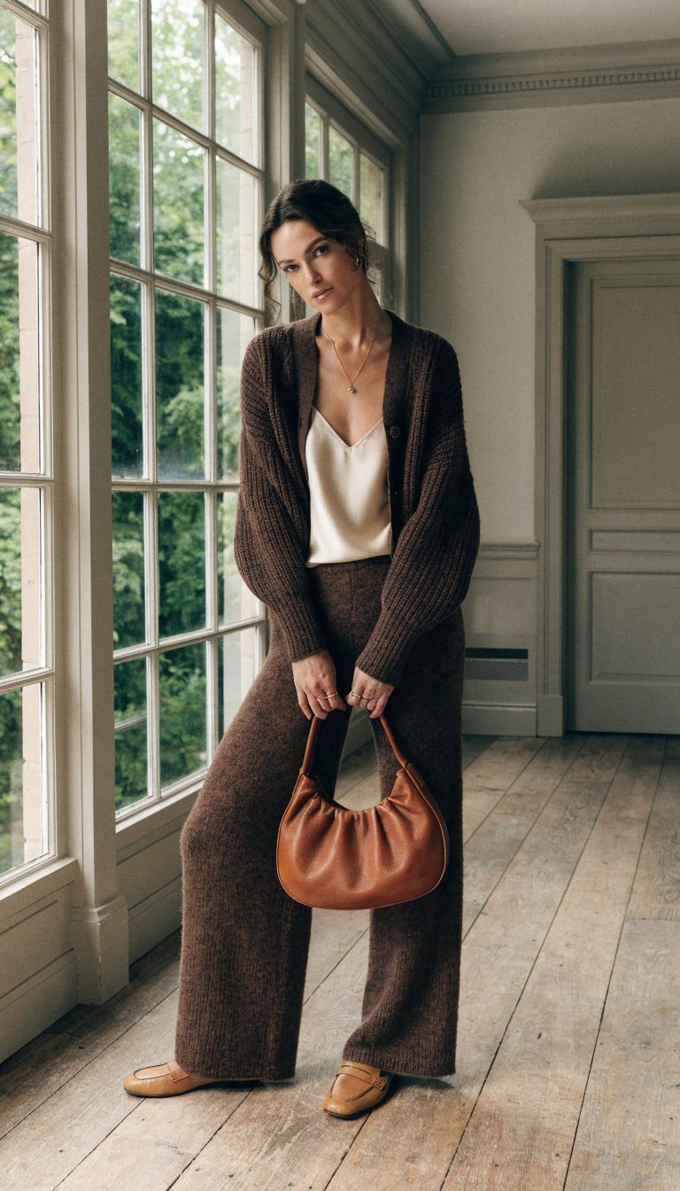 11. Chocolate Brown Matching Set Energy