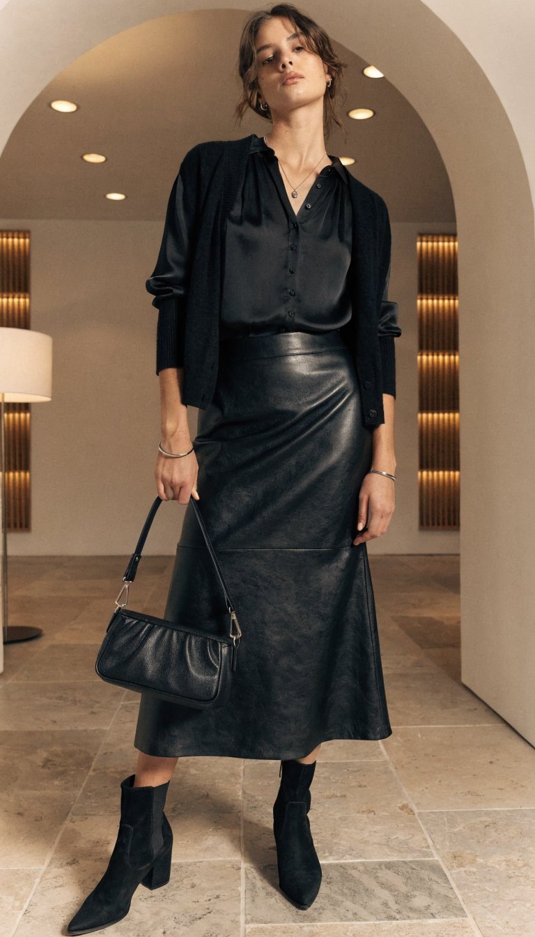 14. All-Black Everything With Texture Play