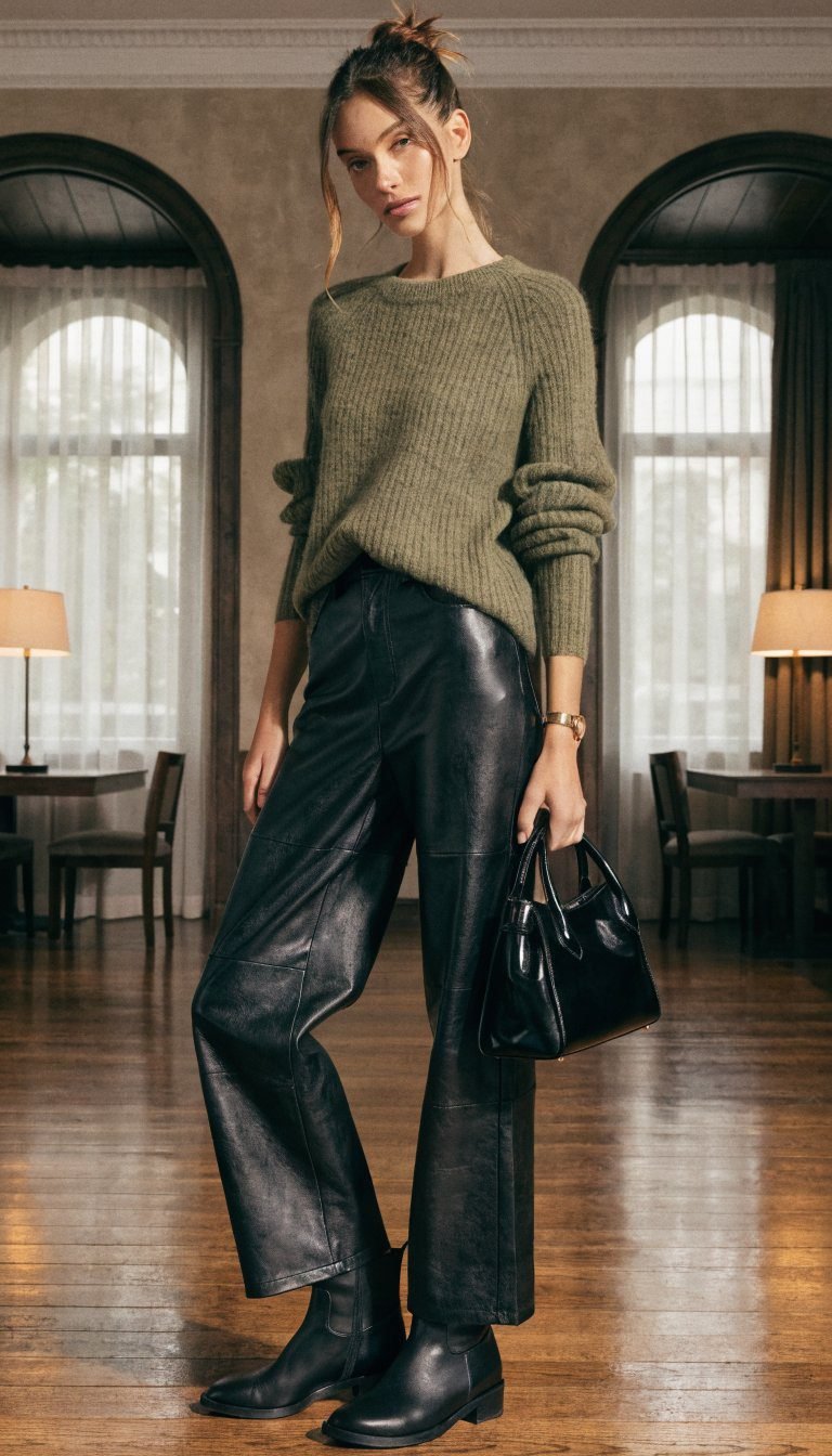 13. The Olive Green Understated Chic