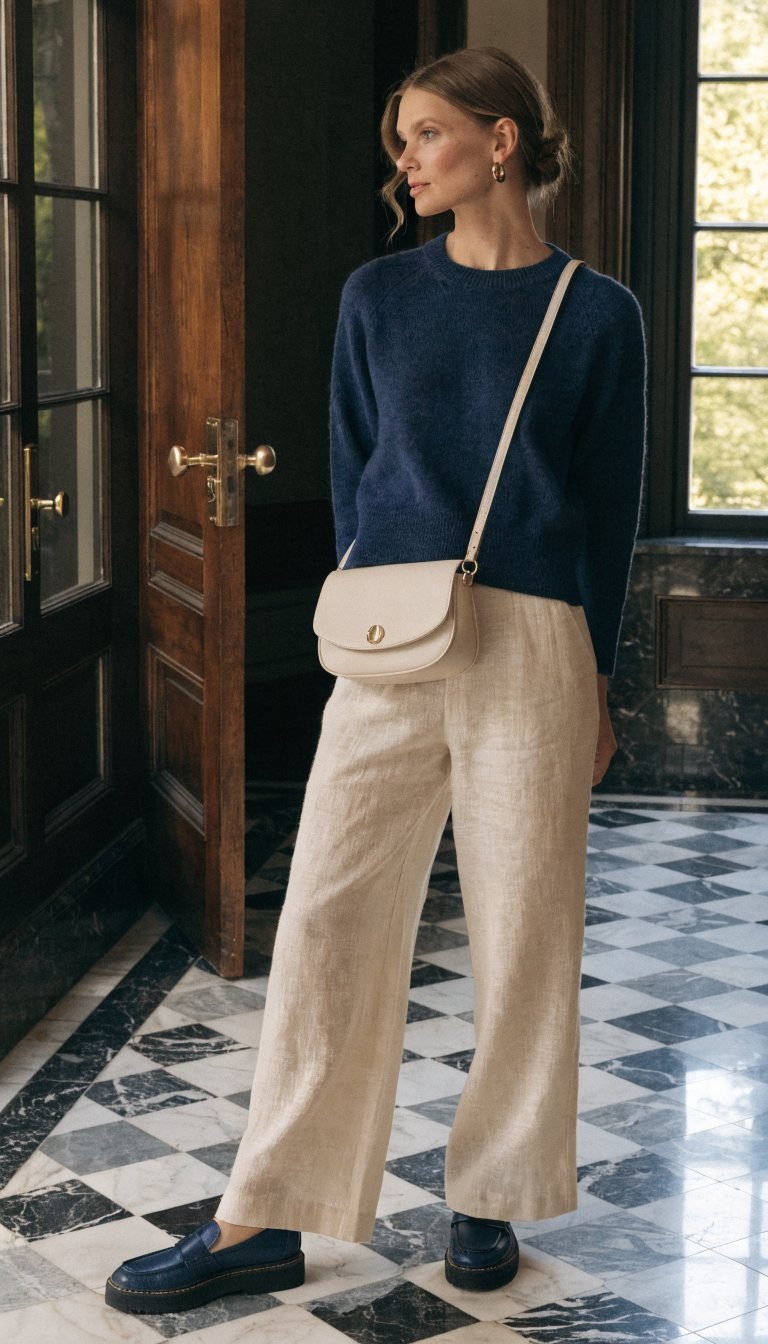 15. The Navy And Cream Classic