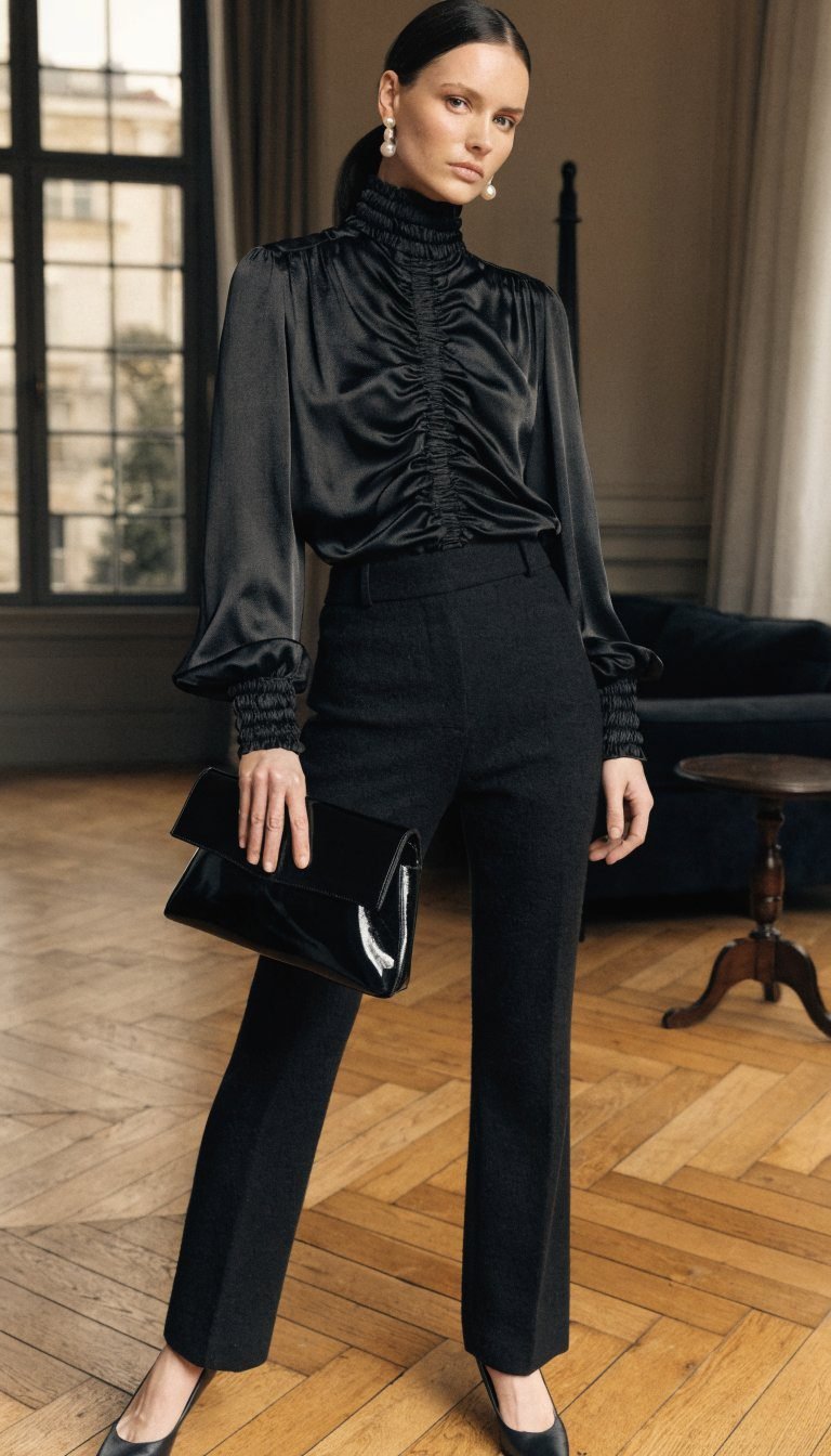6. The All-Black Everything But Make It Luxe