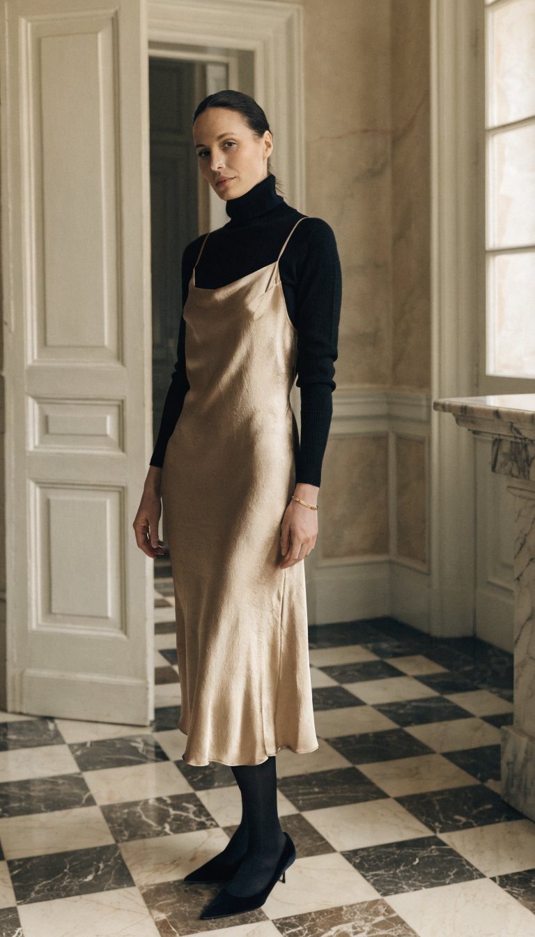 11. The Sophisticated Slip Dress Situation