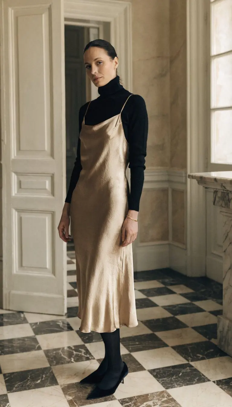 11. The Sophisticated Slip Dress Situation