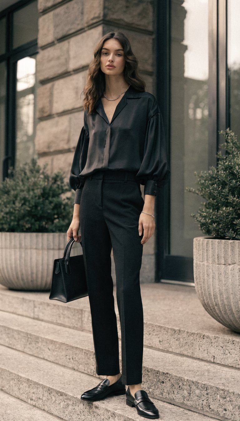 9. The All-Black Everything Sophistication