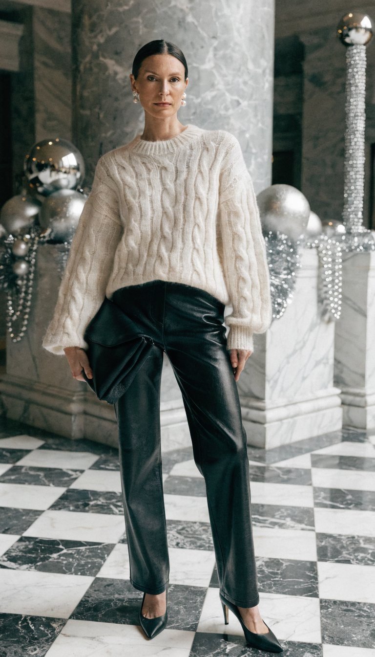 13. The Leather Pants Luxury Move
