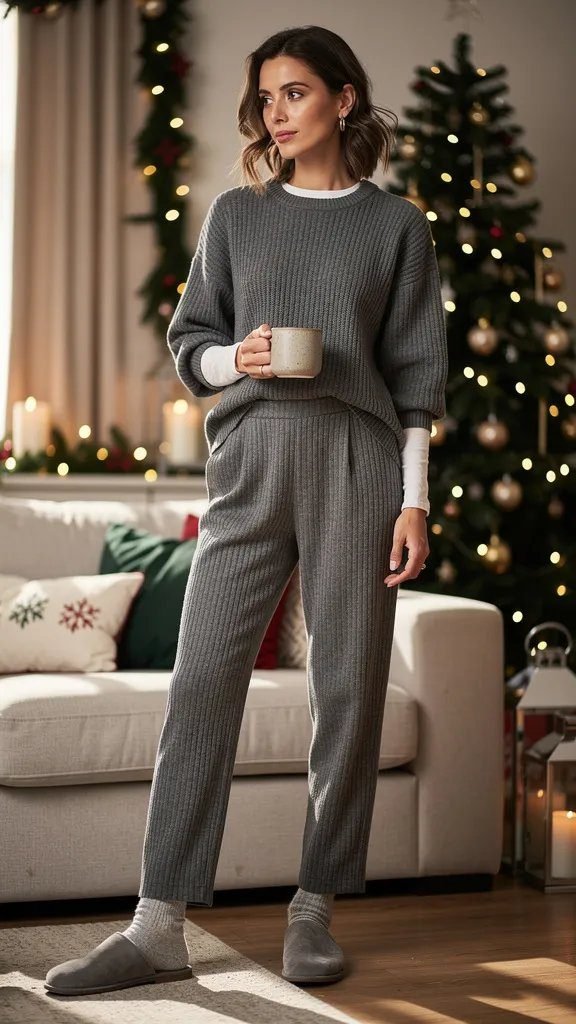 6. Matching Knit Co-Ord Perfection