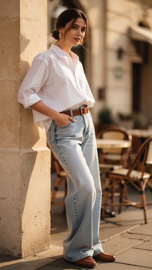 10. The Oversized Button-Down Power Play