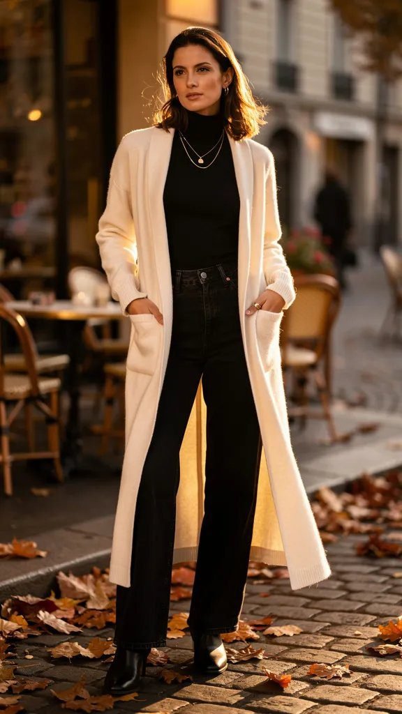 12. The Long Cardigan Comfort